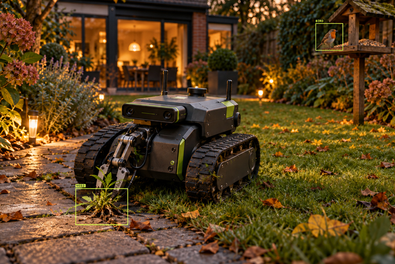 Autonomous garden robotics